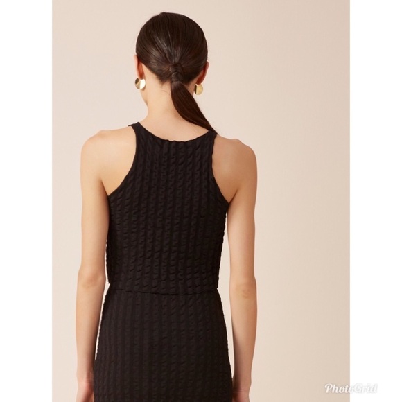 Keepsake The Label Black Aeroplane Cropped Top Small - Picture 2 of 7